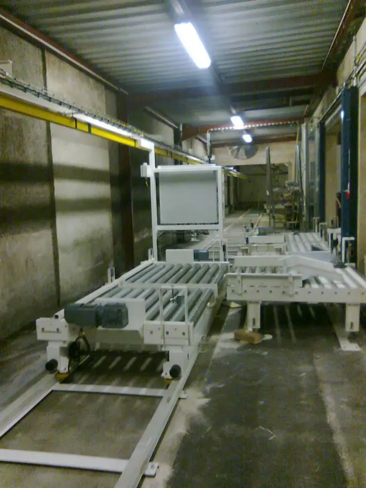 Installation convoyage navette